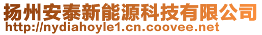 揚(yáng)州安泰新能源科技有限公司