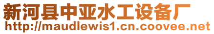 新河縣中亞水工設(shè)備廠