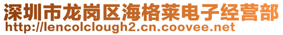 深圳市龍崗區(qū)海格萊電子經(jīng)營(yíng)部