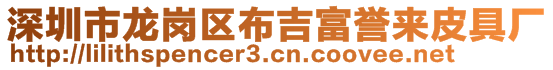 深圳市龙岗区布吉富誉来皮具厂