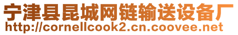 寧津縣昆城網(wǎng)鏈輸送設(shè)備廠