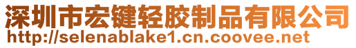 深圳市宏键轻胶制品有限公司