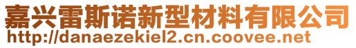 嘉興雷斯諾新型材料有限公司