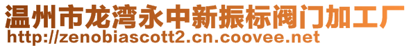 温州市龙湾永中新振标阀门加工厂