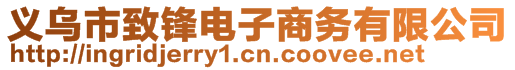 義烏市致鋒電子商務(wù)有限公司