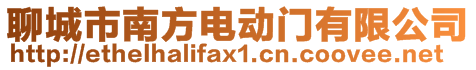 聊城市南方電動門有限公司