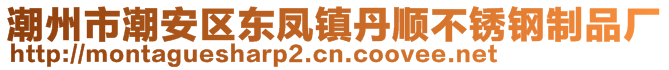 潮州市潮安區(qū)東鳳鎮(zhèn)丹順不銹鋼制品廠