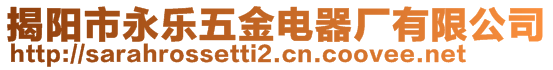 揭陽(yáng)市永樂(lè)五金電器廠有限公司