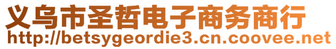 義烏市圣哲電子商務商行