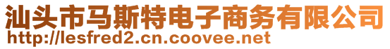 汕頭市馬斯特電子商務有限公司