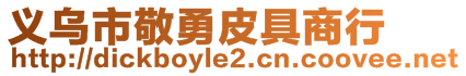 義烏市敬勇皮具商行