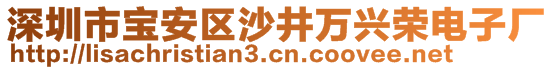 深圳市寶安區(qū)沙井萬興榮電子廠