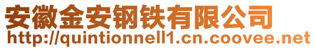 安徽金安钢铁有限公司