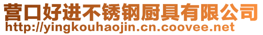 營口好進(jìn)不銹鋼廚具有限公司