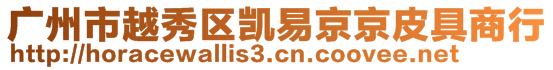 廣州市越秀區(qū)凱易京京皮具商行