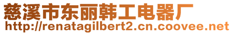 慈溪市東麗韓工電器廠