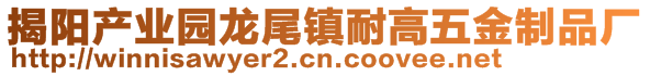 揭陽(yáng)產(chǎn)業(yè)園龍尾鎮(zhèn)耐高五金制品廠