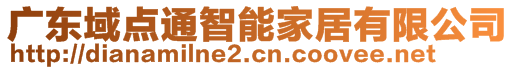 廣東域點通智能家居有限公司