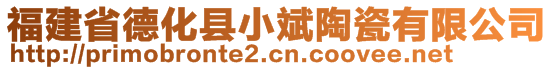 福建省德化縣小斌陶瓷有限公司