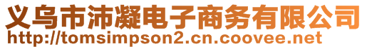 義烏市沛凝電子商務有限公司