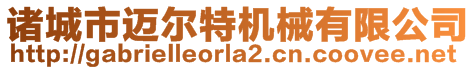 諸城市邁爾特機械有限公司