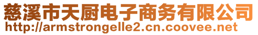 慈溪市天廚電子商務(wù)有限公司