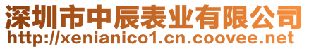 深圳市中辰表業(yè)有限公司