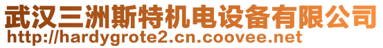 武漢三洲斯特機(jī)電設(shè)備有限公司