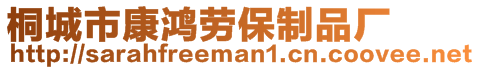 桐城市康鴻勞保制品廠