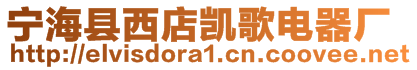 寧?？h西店凱歌電器廠