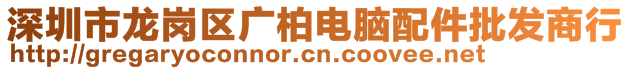 深圳市龍崗區(qū)廣柏電腦配件批發(fā)商行