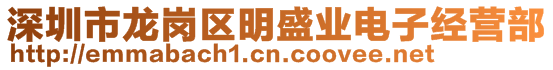 深圳市龍崗區(qū)明盛業(yè)電子經(jīng)營部