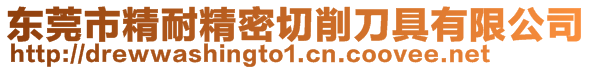 東莞市精耐精密切削刀具有限公司