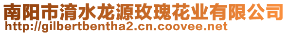 南陽市淯水龍?jiān)疵倒寤I(yè)有限公司