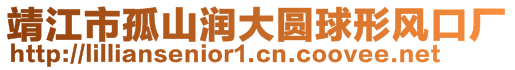 靖江市孤山潤大圓球形風口廠