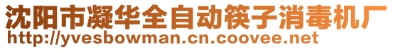 沈陽市凝華全自動筷子消毒機廠