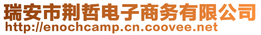 瑞安市荆哲电子商务有限公司