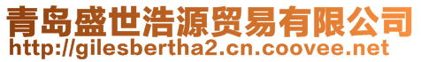 青島盛世浩源貿易有限公司