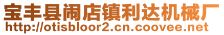 寶豐縣鬧店鎮(zhèn)利達(dá)機(jī)械廠