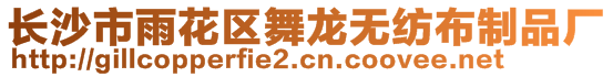 長沙市雨花區(qū)舞龍無紡布制品廠