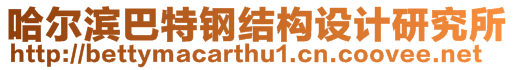 哈爾濱巴特鋼結(jié)構(gòu)設(shè)計研究所