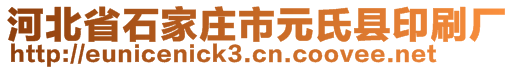 河北省石家莊市元氏縣印刷廠