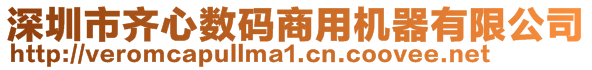 深圳市齐心数码商用机器有限公司