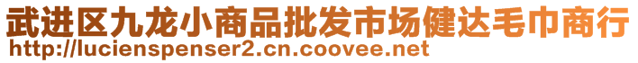 武進(jìn)區(qū)九龍小商品批發(fā)市場(chǎng)健達(dá)毛巾商行