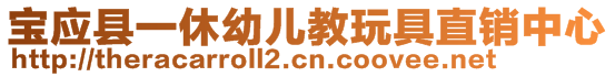 寶應(yīng)縣一休幼兒教玩具直銷中心