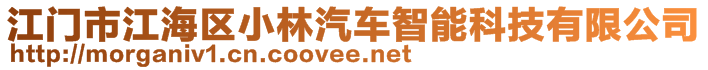 江門市江海區(qū)小林汽車智能科技有限公司