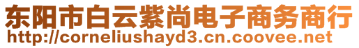 東陽(yáng)市白云紫尚電子商務(wù)商行