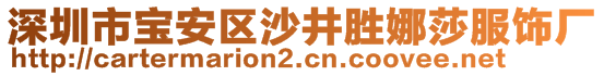 深圳市寶安區(qū)沙井勝娜莎服飾廠