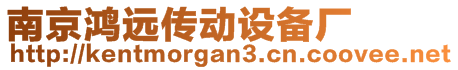 南京鴻遠(yuǎn)傳動(dòng)設(shè)備廠