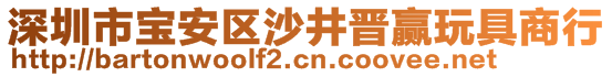 深圳市宝安区沙井晋赢玩具商行